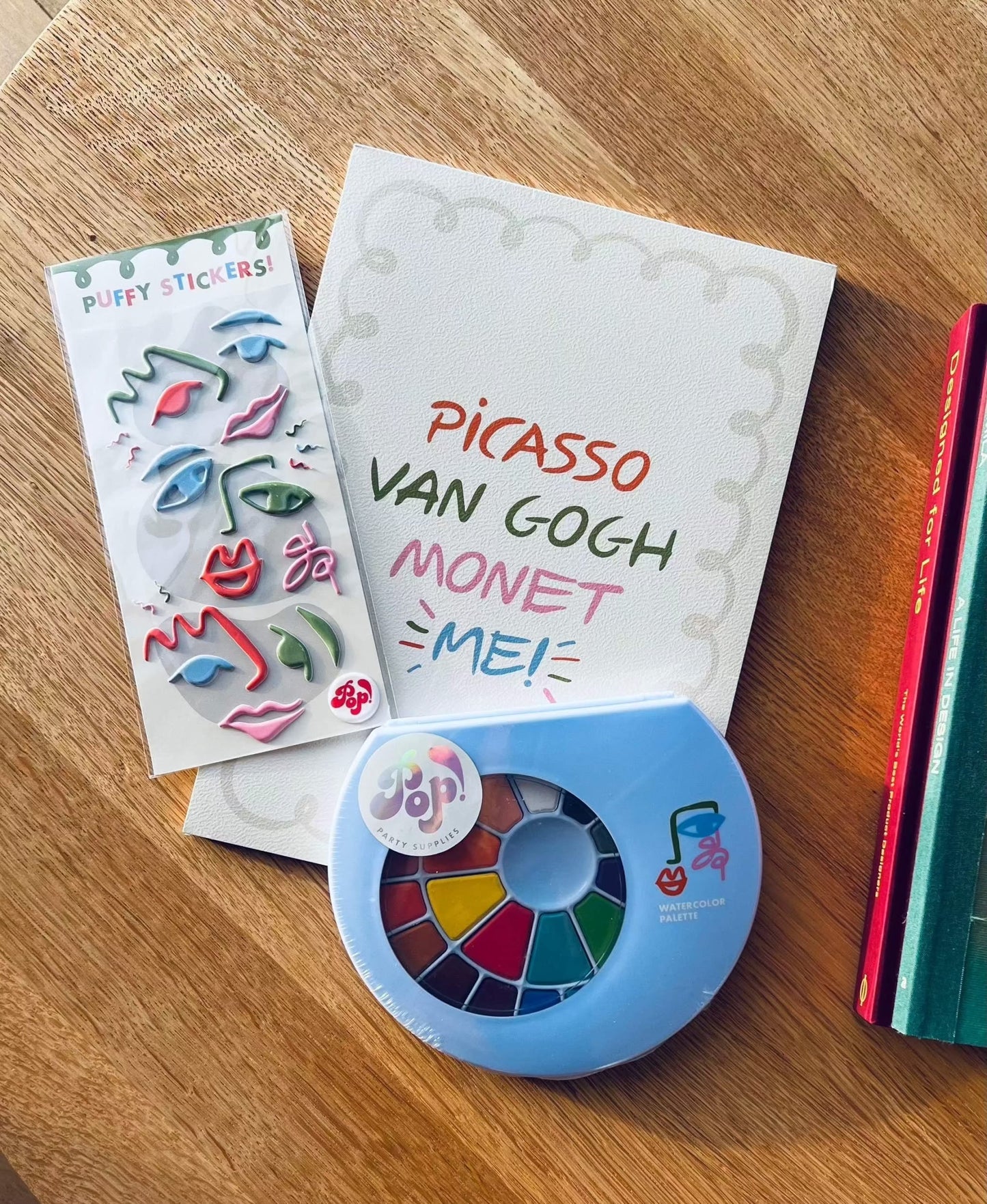 Art Party Paper Pad POP party supplies