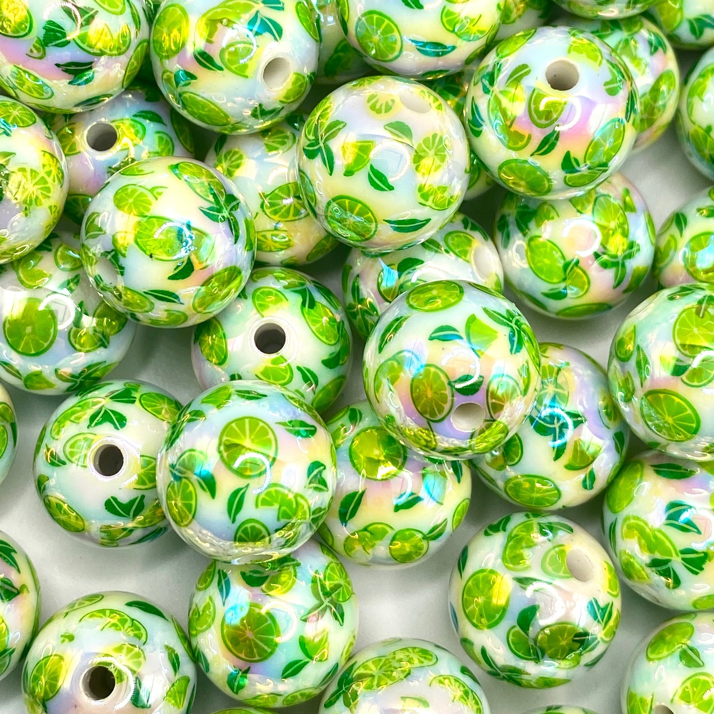 I Love Summer so Berry Much Acrylic Beads Emerald City Beads & Supplies
