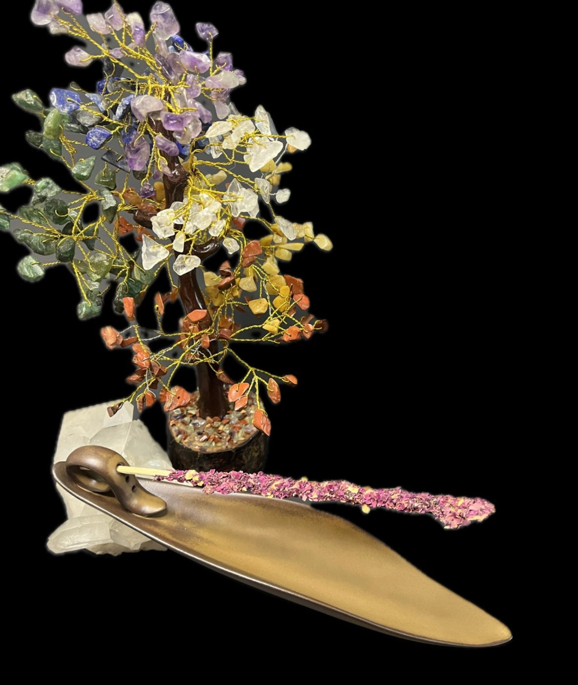 Leaf Ceramic Burner | Incense | Pyramid | Triangle | 7 Day