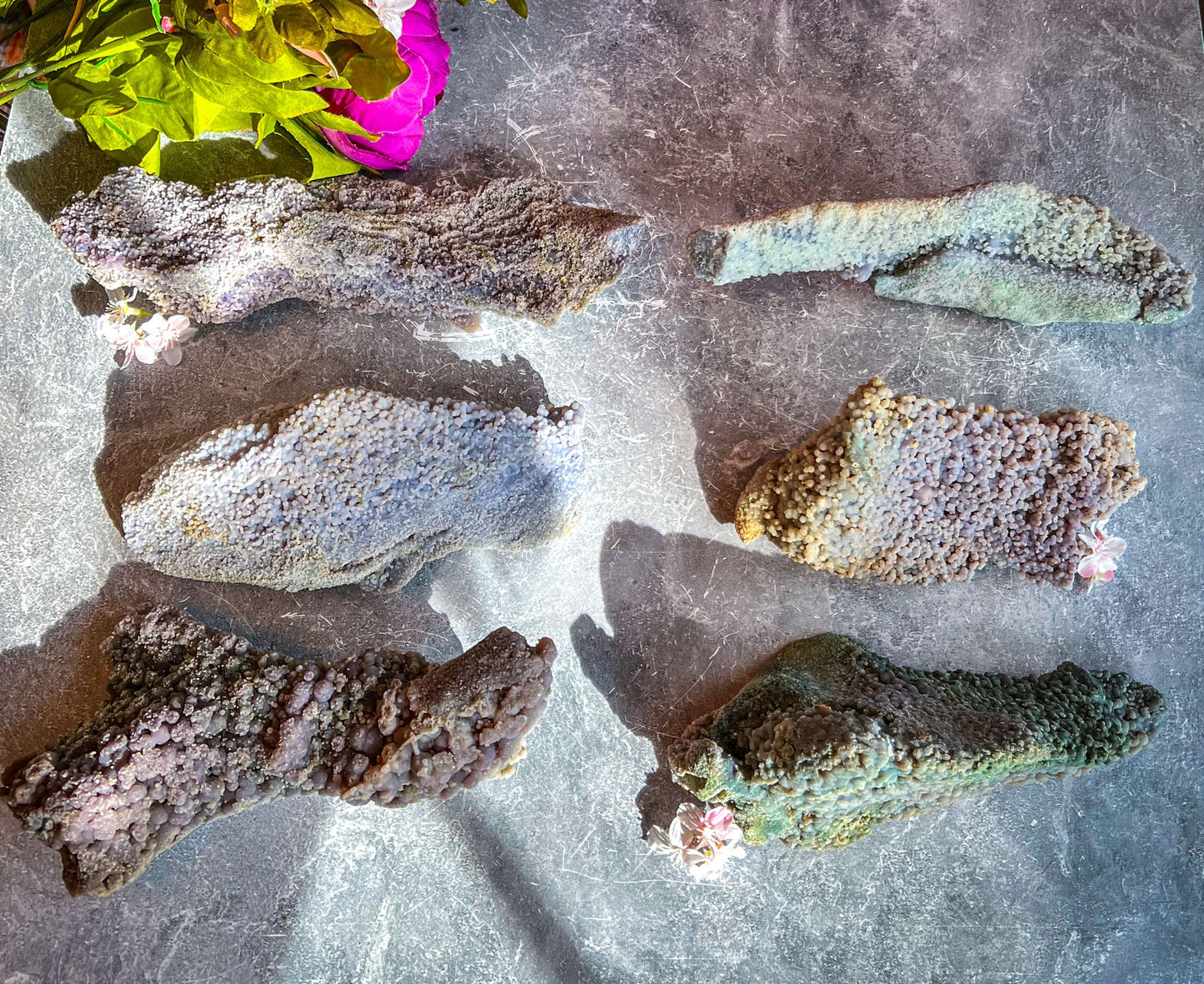 Large Grape Agate Clusters, CHEAP!! You Choose Piece!