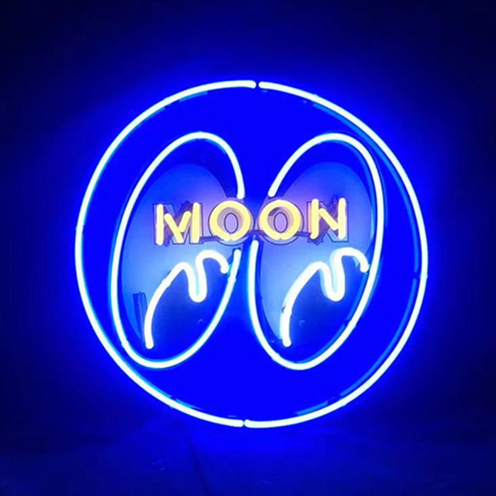 Moon Eyes Neon Signs Blue Neon Signs Land