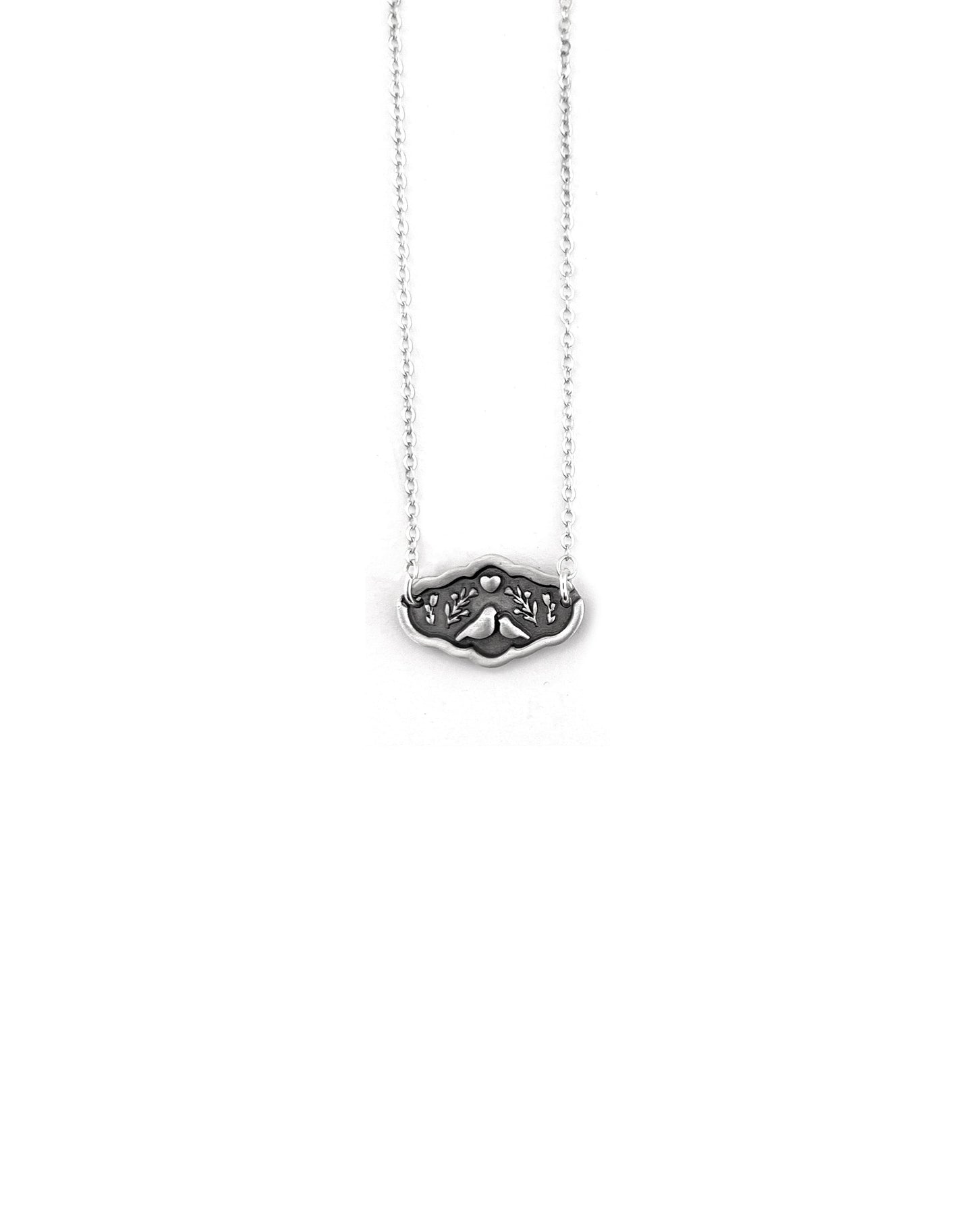 Mother Bird Pendant Necklace