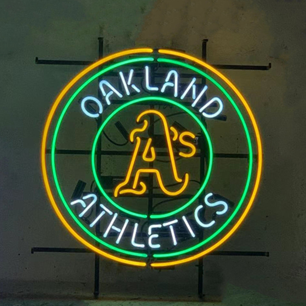 Oakland Athletics A's Neon Signs Light Neon Signs Land