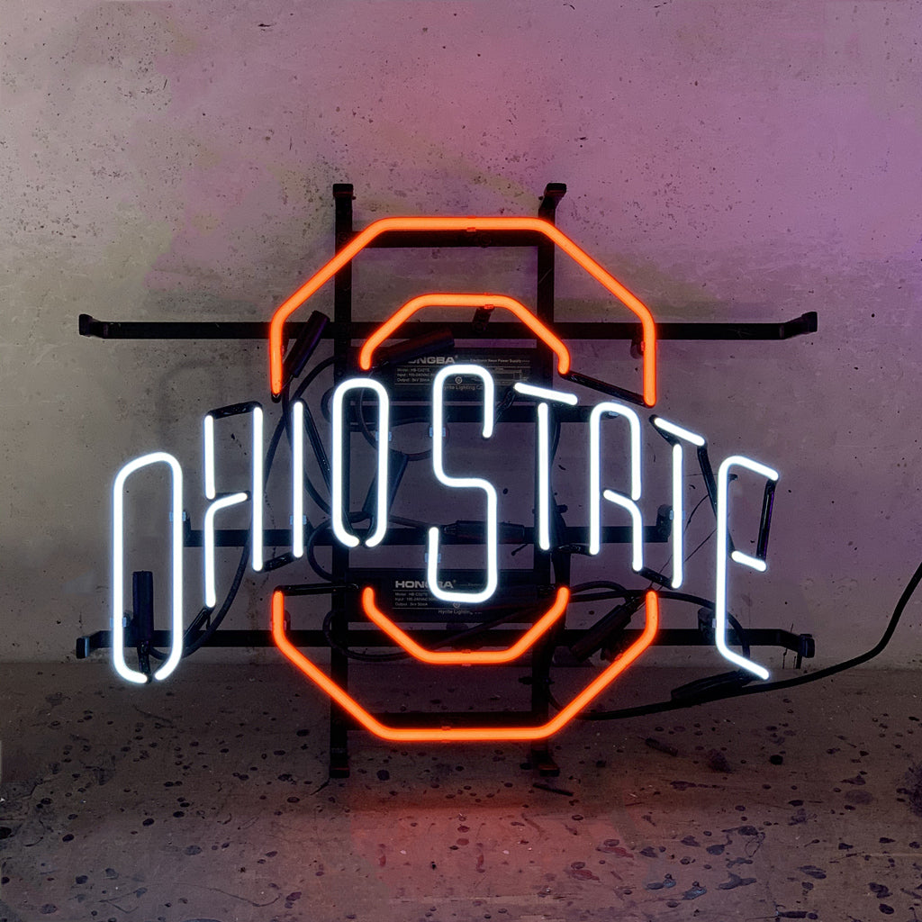 Ohio State Neon Light Sign Neon Signs Land