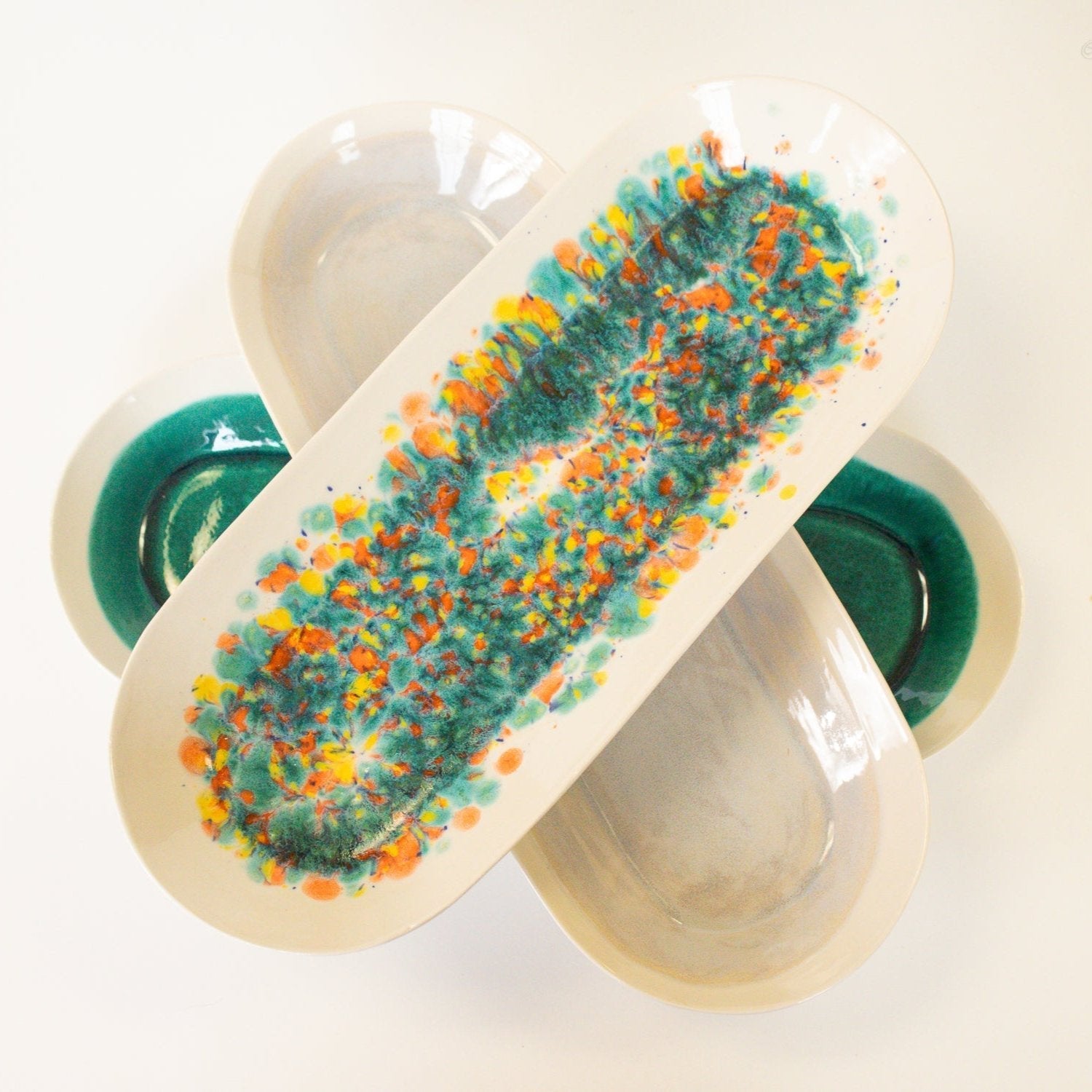 Artisan Long Oval Dish - Prodigal Pottery prodigalpottery