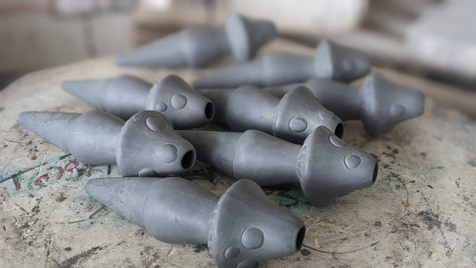 Small Toadstool Watering Spike Mountain Mudworks