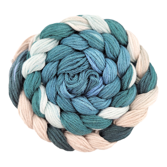 Splash (July 2021) - Flower Silk Duo Silk Floss Special Edition StitchyBox