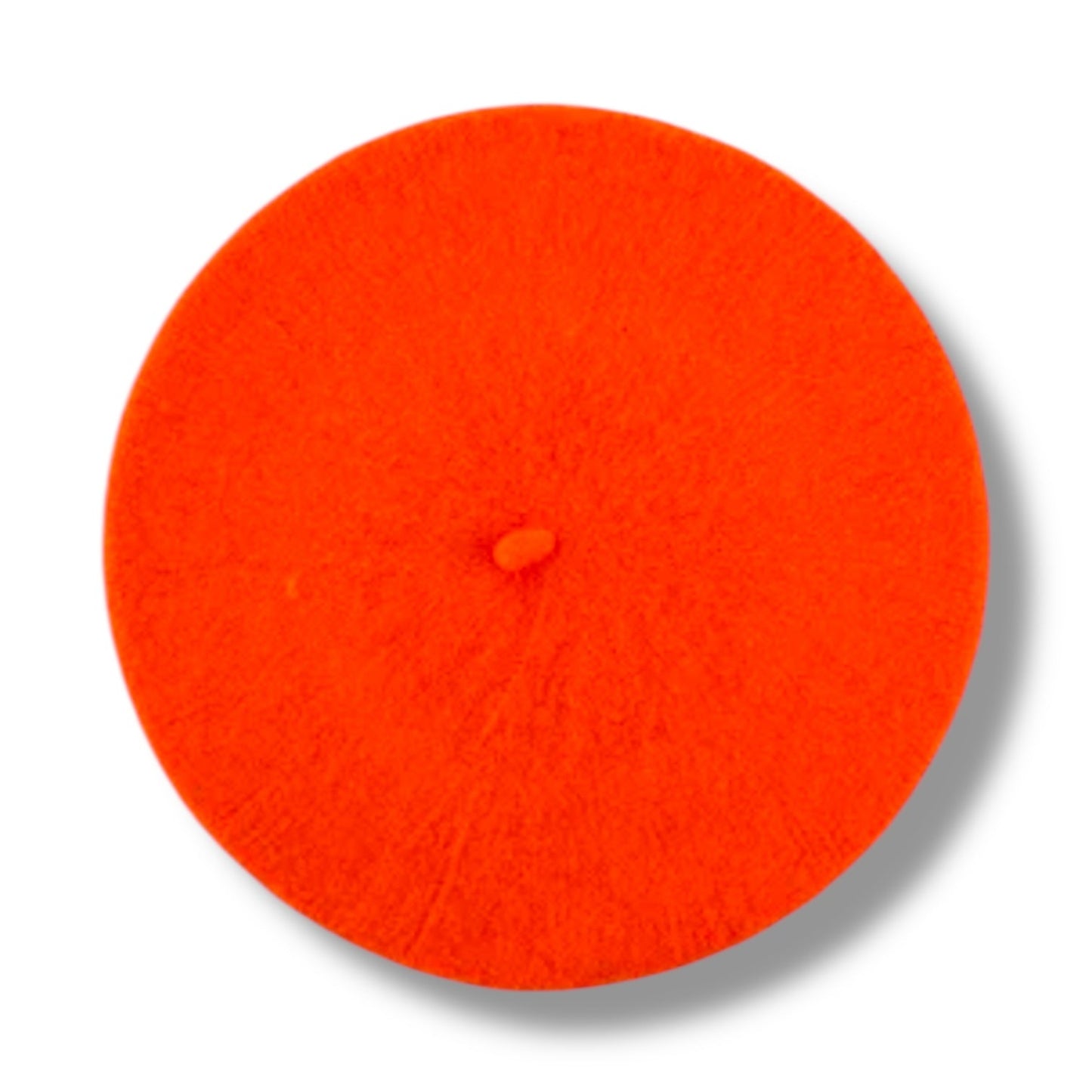 The Looker Classic French Beret - Orange Quirks!
