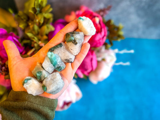 Raw Emerald Specimens