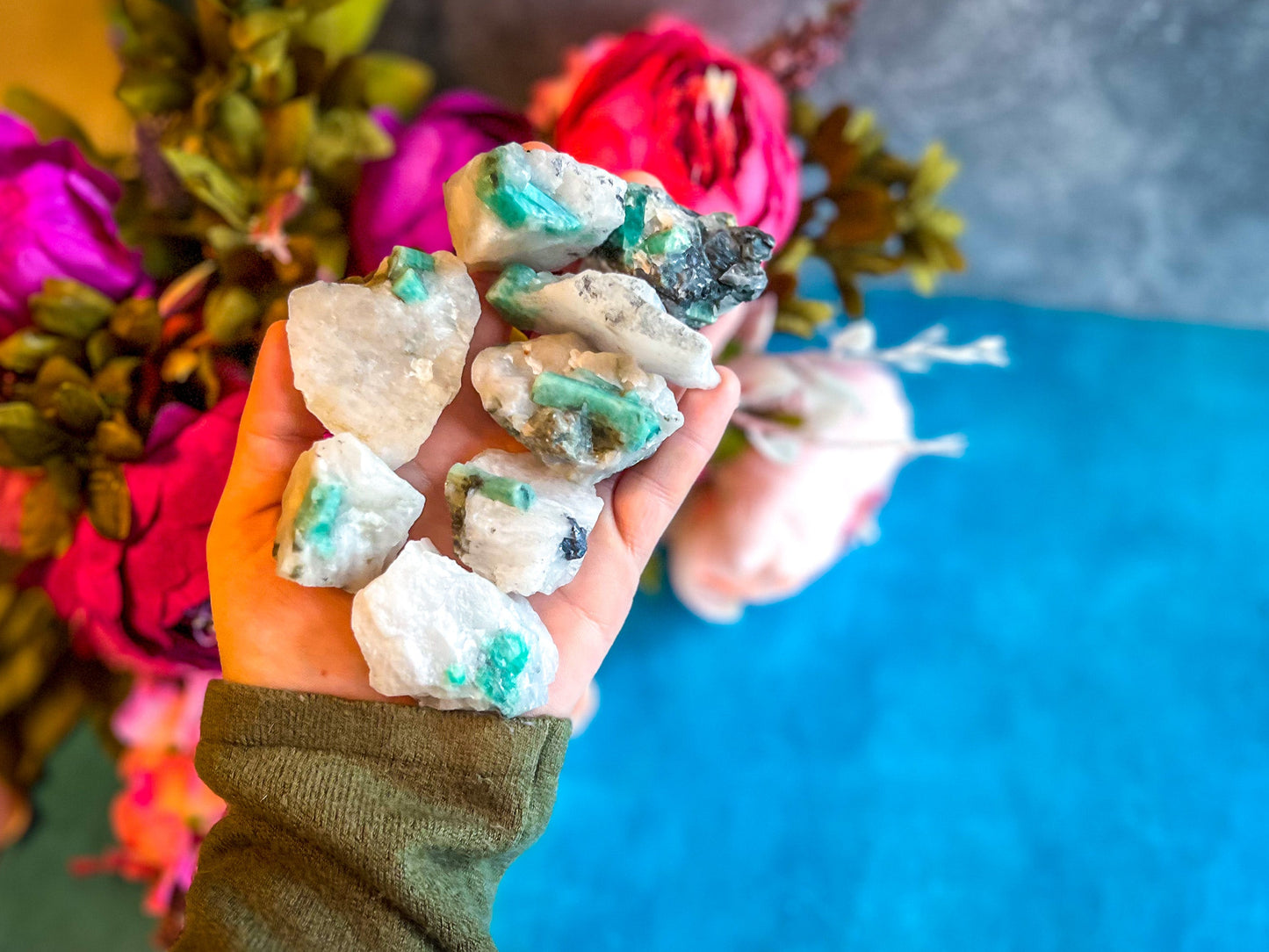 Raw Emerald Specimens