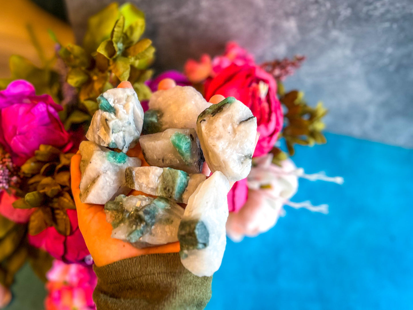 Raw Emerald Specimens