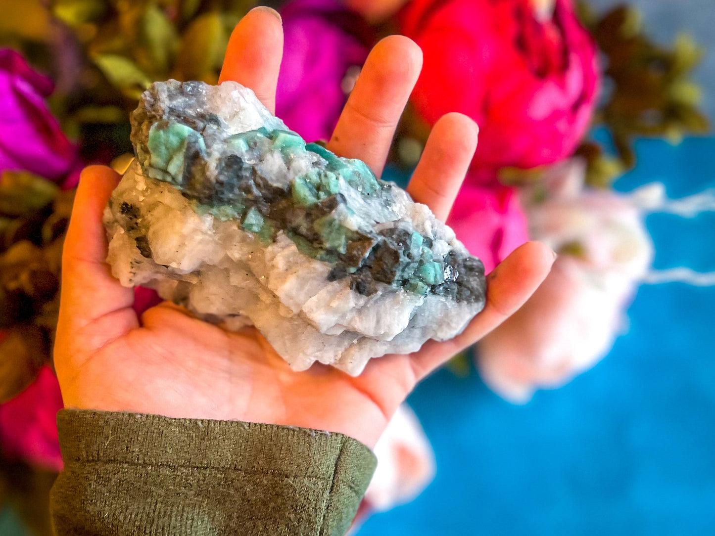 Raw Emerald Specimens