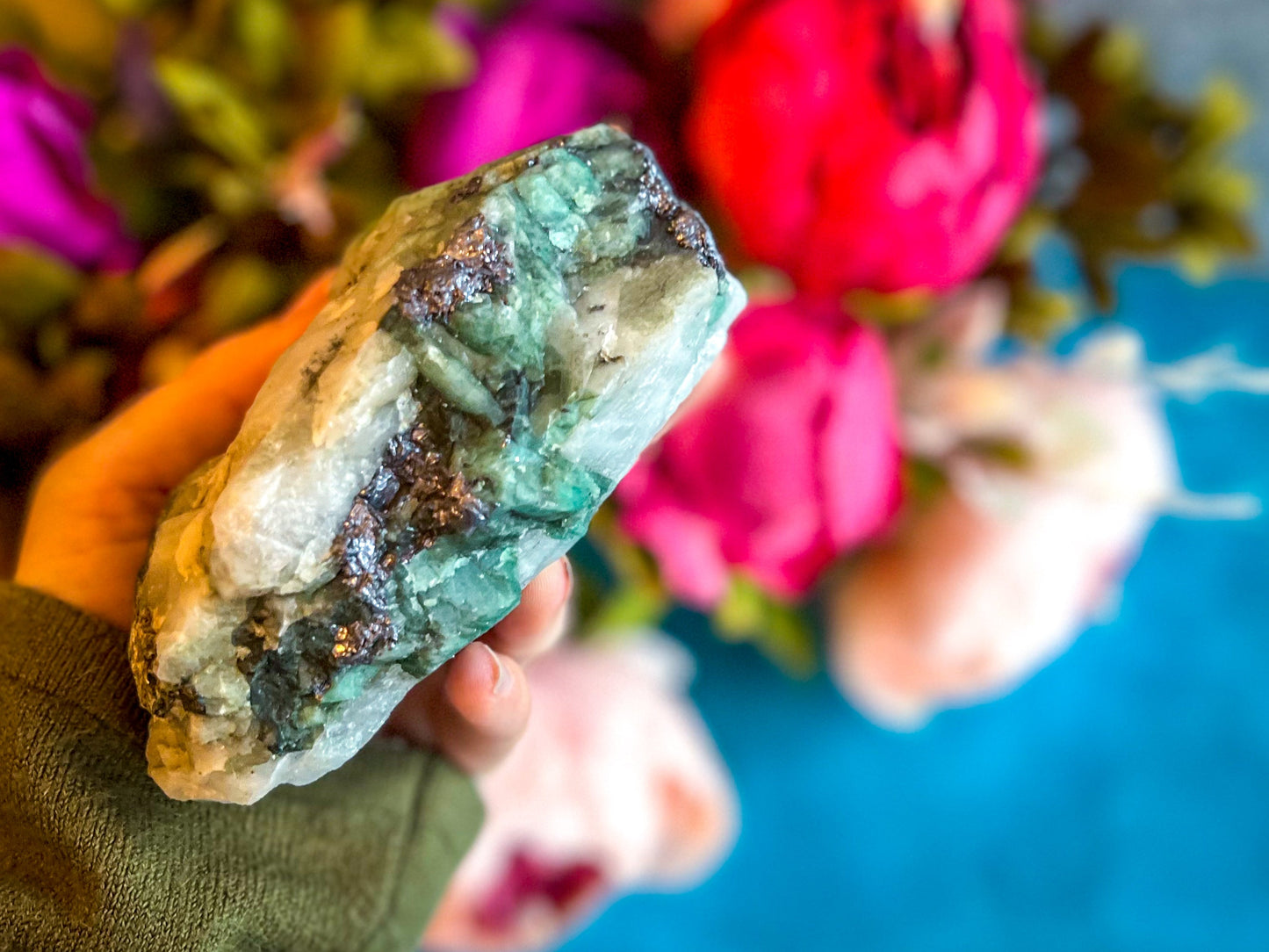 Raw Emerald Specimens