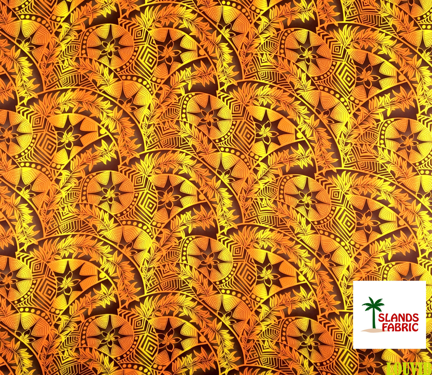 Plumeria Star Design Rayon Fabric | Islands Fabric Islands Fabric