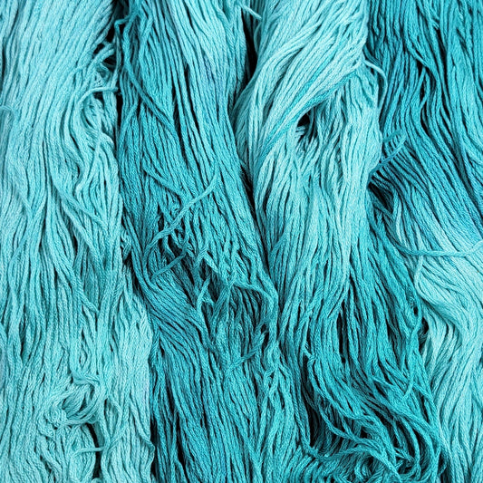 Robin's Egg - Flower Silk by StitchyBox (Standard Colorway)