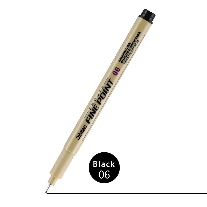 Line Drawing Pen Art Pigment Ink Drawing Waterproof Art Architecture School Supplies Paint Brushes Pinceles Painting Supplies Creative Freedom Collective