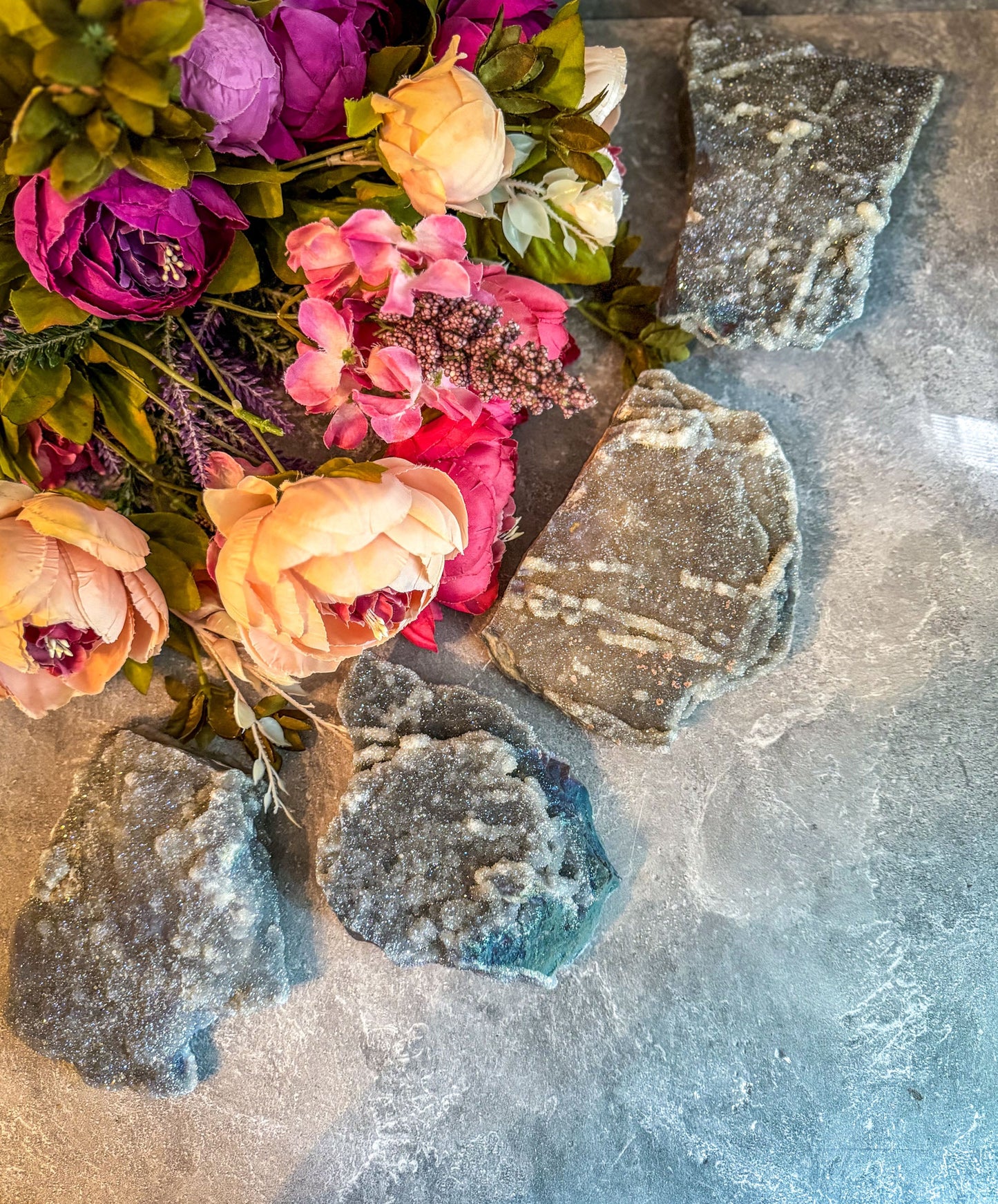 Large Aura Sphalerite Raw Crystals, over a Lb each!