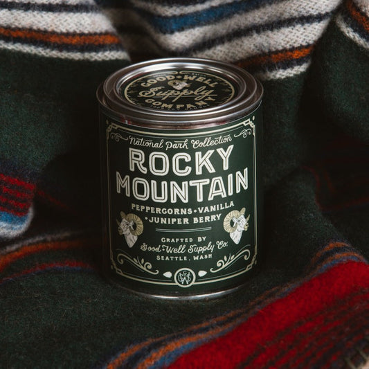 Rocky Mountain National Park Candle Good & Well Supply Co.