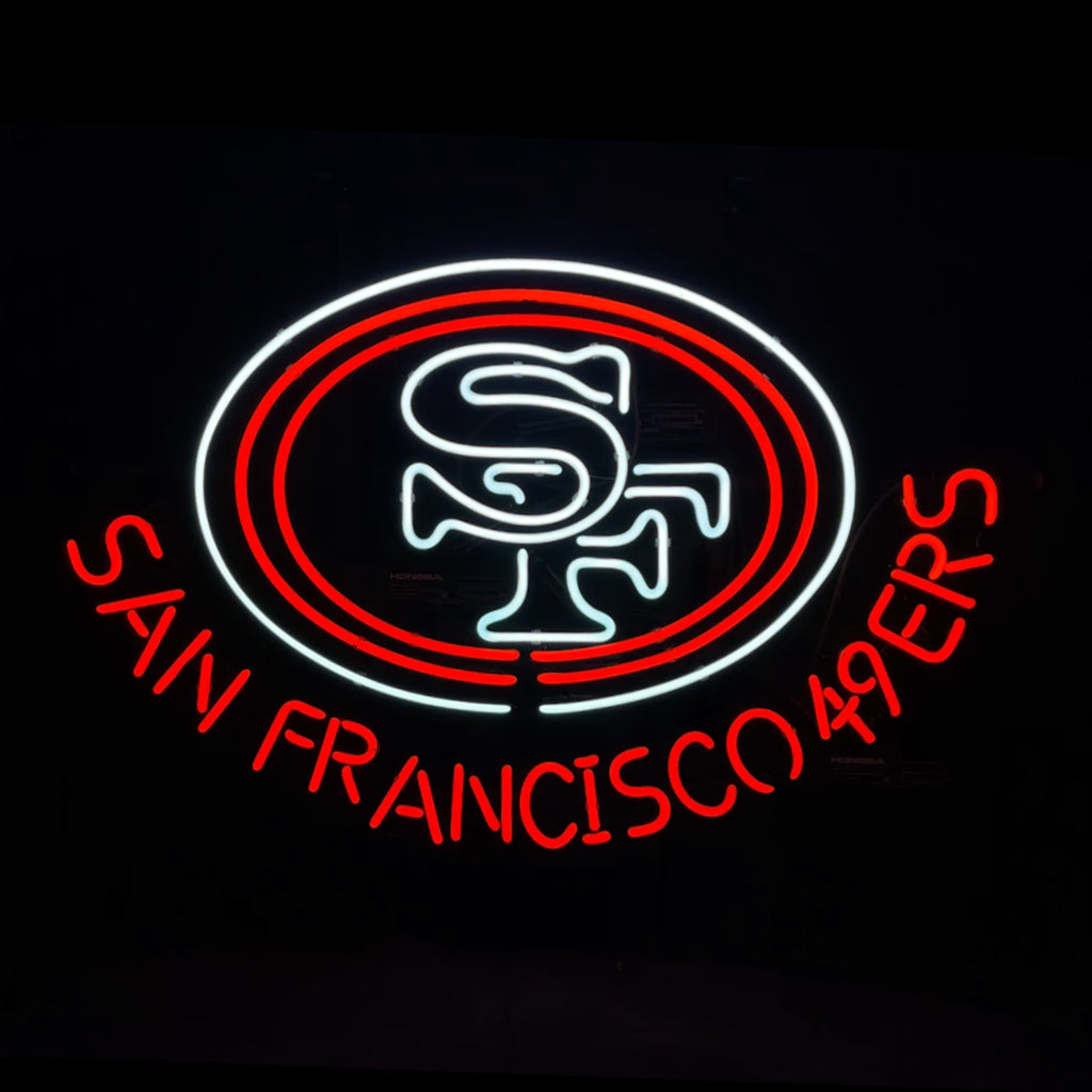 San Francisco 49 ERS Neon Signs Light Neon Signs Land
