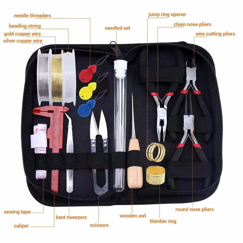 Jewelry Making Supplies Kit with Jewelry Making Tools Earring Charms Jewelry Wires Jewelry Findings Jewelry Making and Repair Creative Freedom Collective