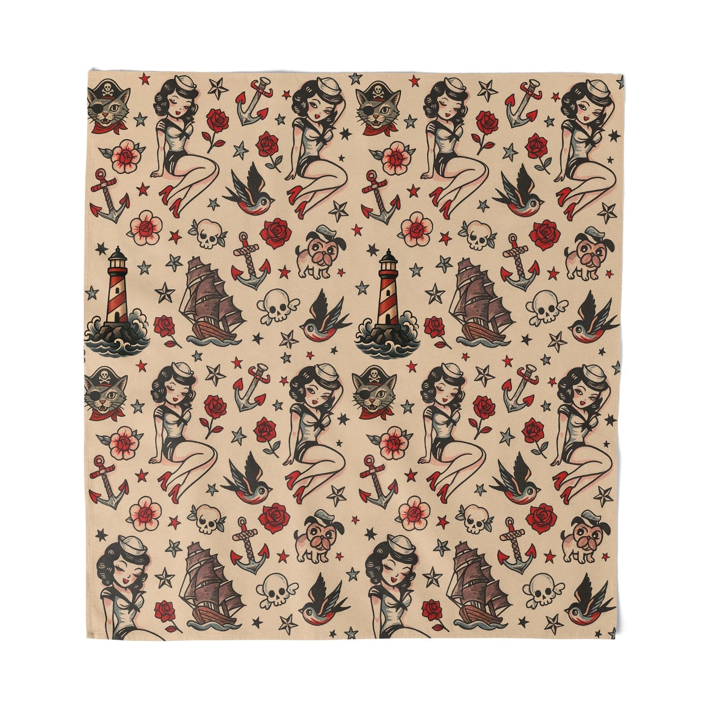 Ships and Pirates Bandana