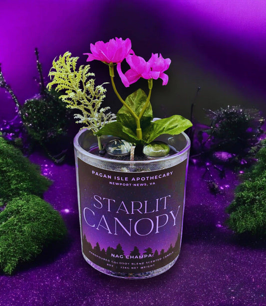 Starlit Canopy Magical Forest Candle Pagan Isle Apothecary
