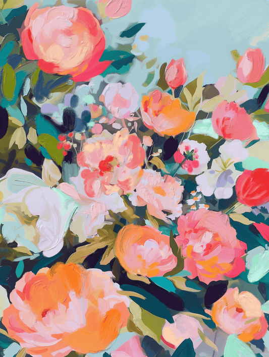 The Garden Wakes - Original Painting