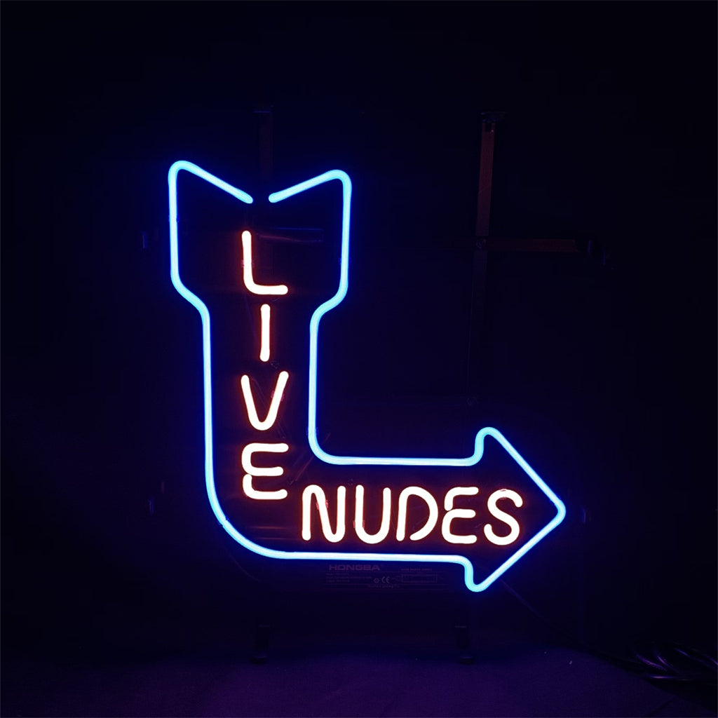 Turn Right Arrow Live Nudes Neon Signs Neon Signs Land