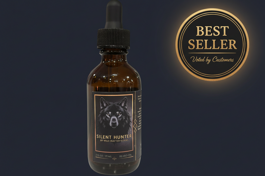Men's Silent Hunter Beard Oil - Premium Beard Conditioning (2 fl oz)