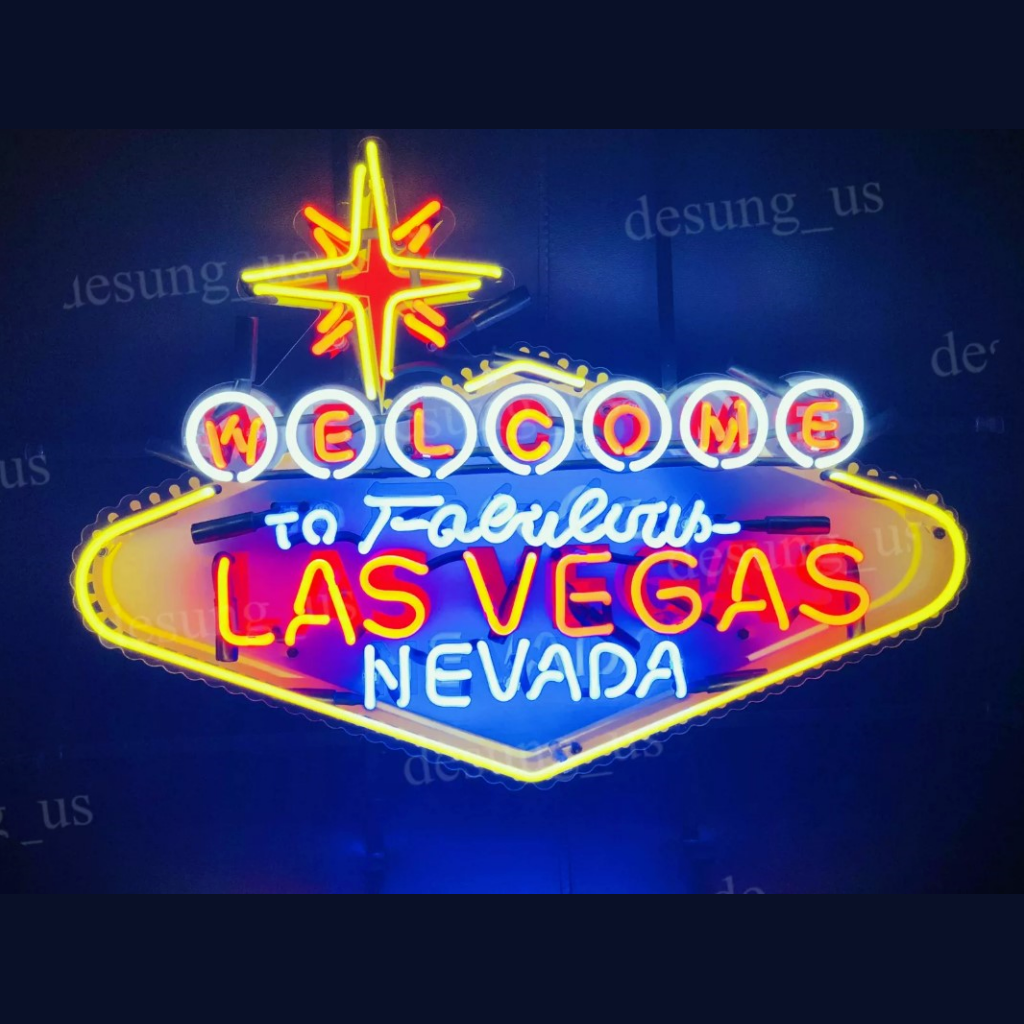 Welcome To Fabulous Las Vegas Nevada Neon Signs Neon Signs Land