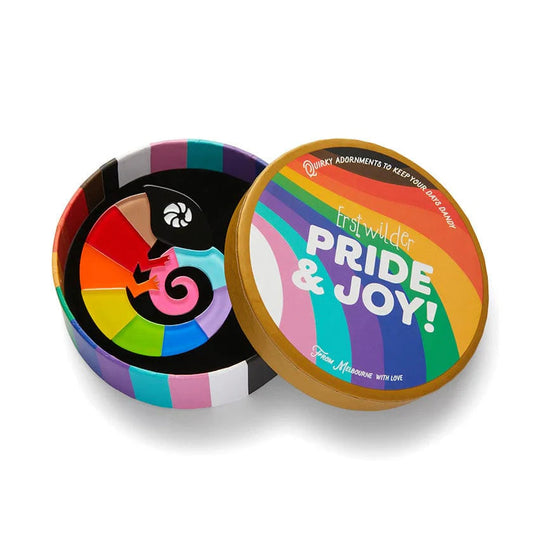 Carmel's Chameleon Brooch by Erstwilder Quirks!