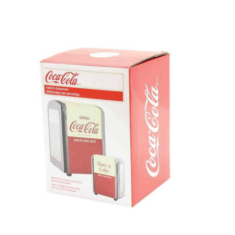 Nostalgic Coca-Cola Half Size Napkin Dispenser Quirks!