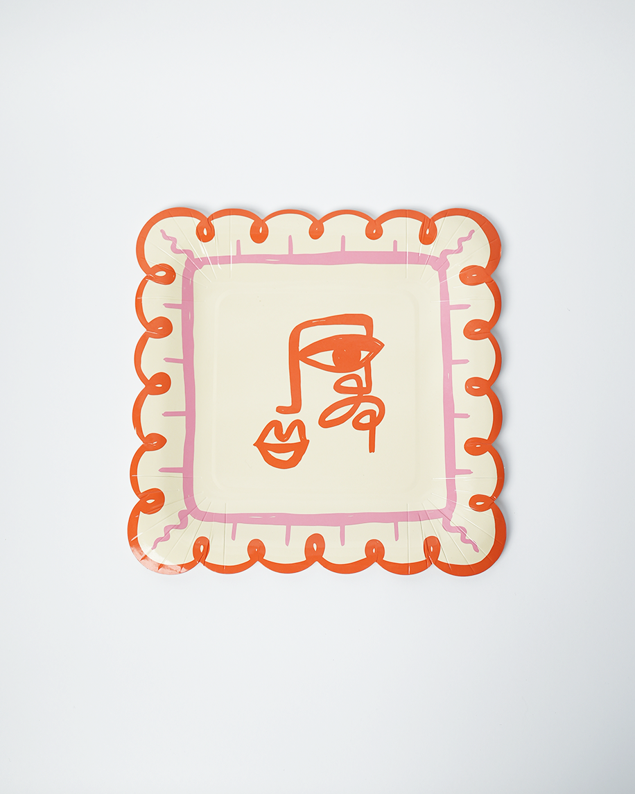 Art Party Dinner Plates (x 12) POP party supplies