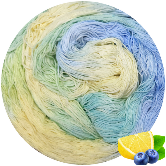 Blueberry Lemon Sherbet - Flower Silk Special Edition Colorway