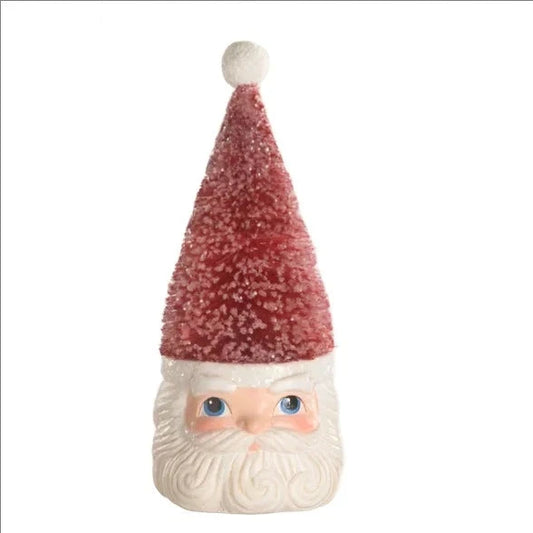Bottle Brush Santa Red Ornament by Bethany Lowe Designs Quirks!