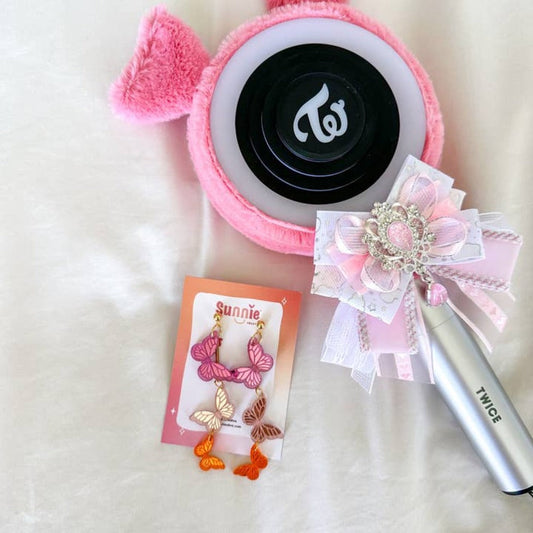 Candy Kaleidoscope Butterfly Acrylic Earrings Quirks!