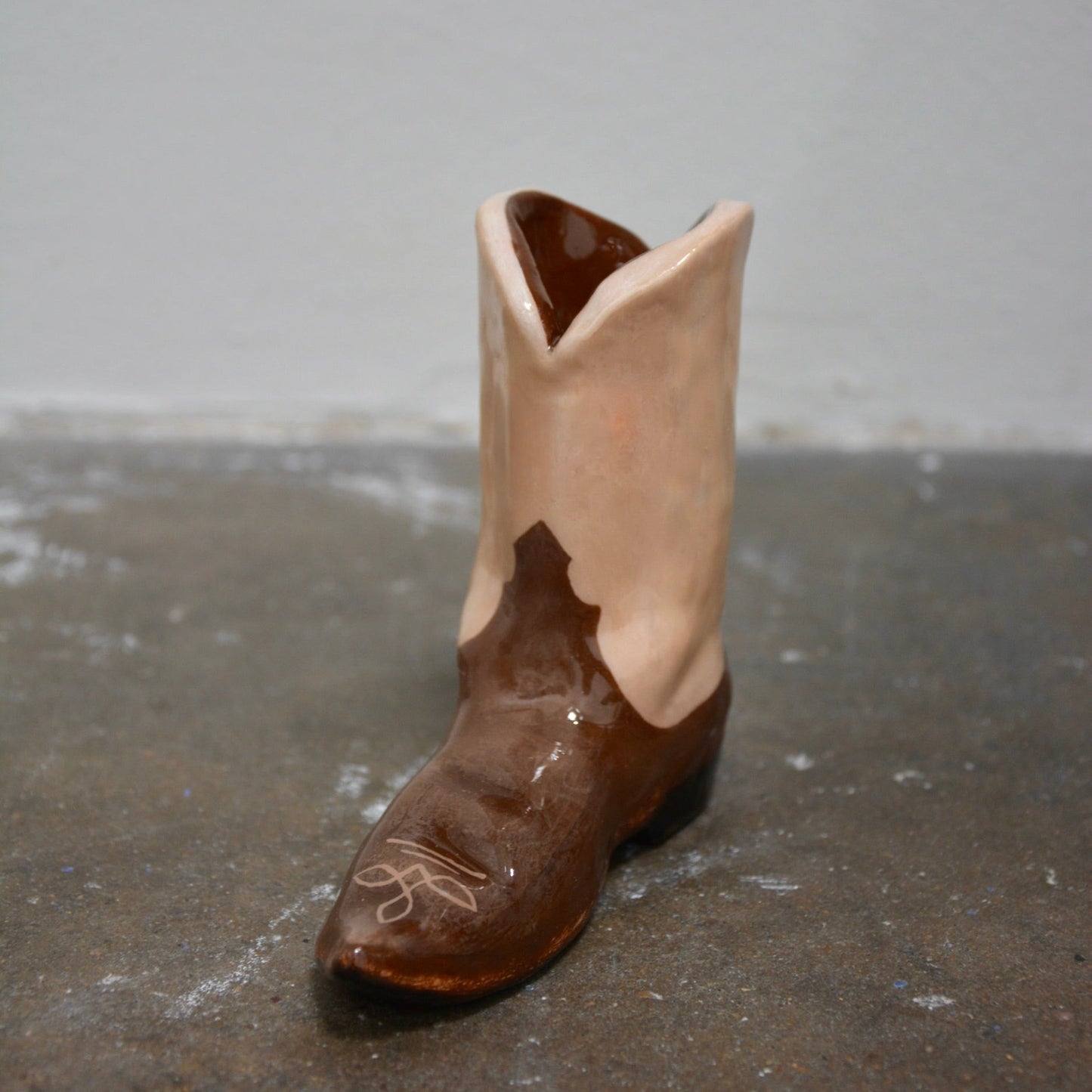 CERAMIC COWBOY BOOT