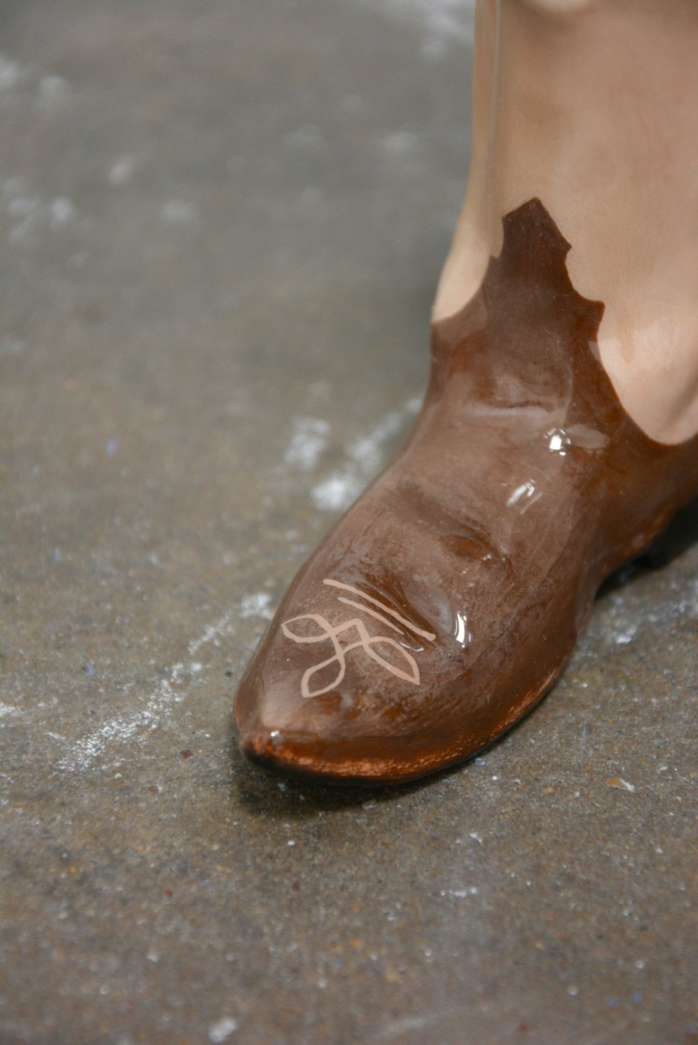 CERAMIC COWBOY BOOT