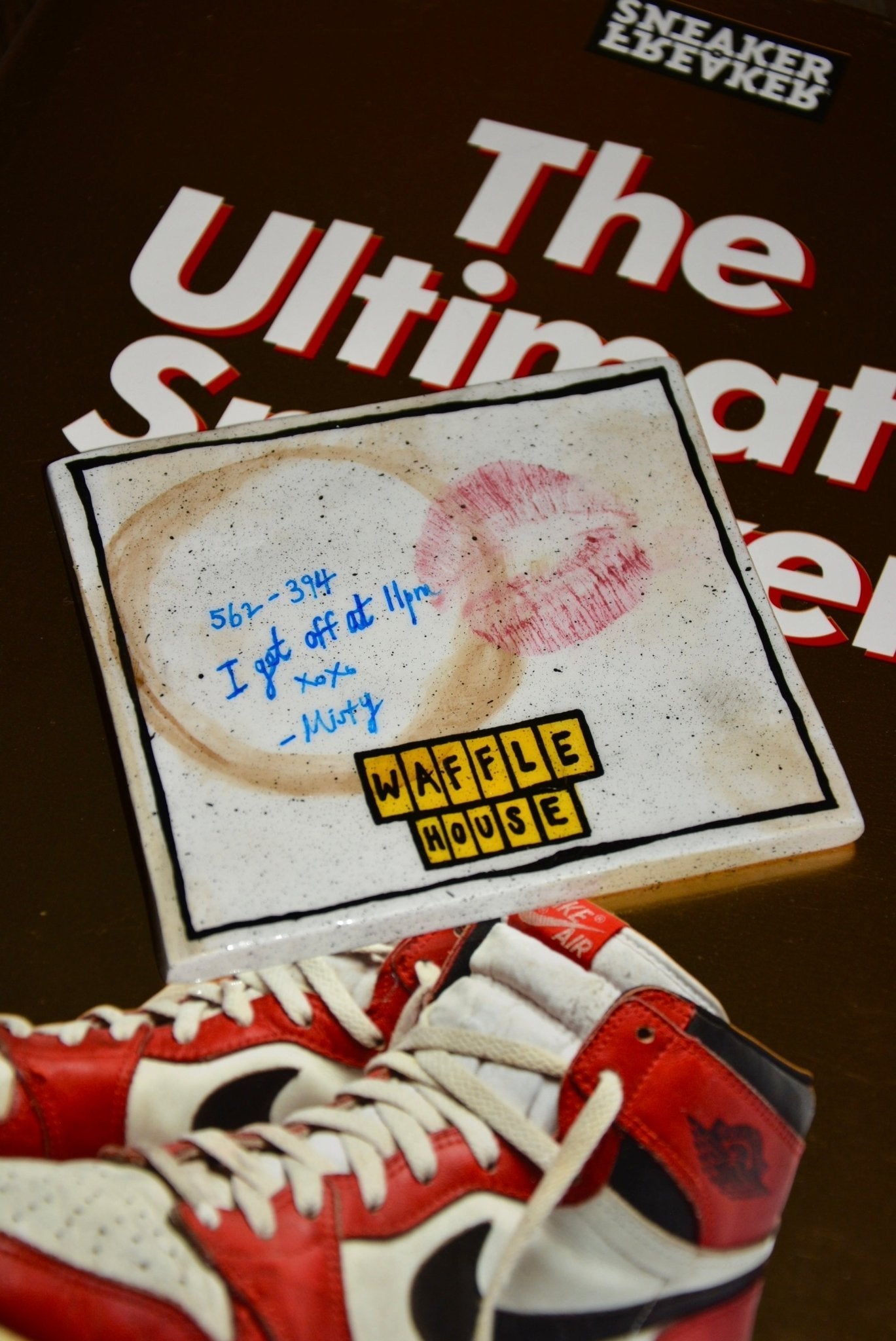 USED DINER NAPKIN COASTER House of Savage