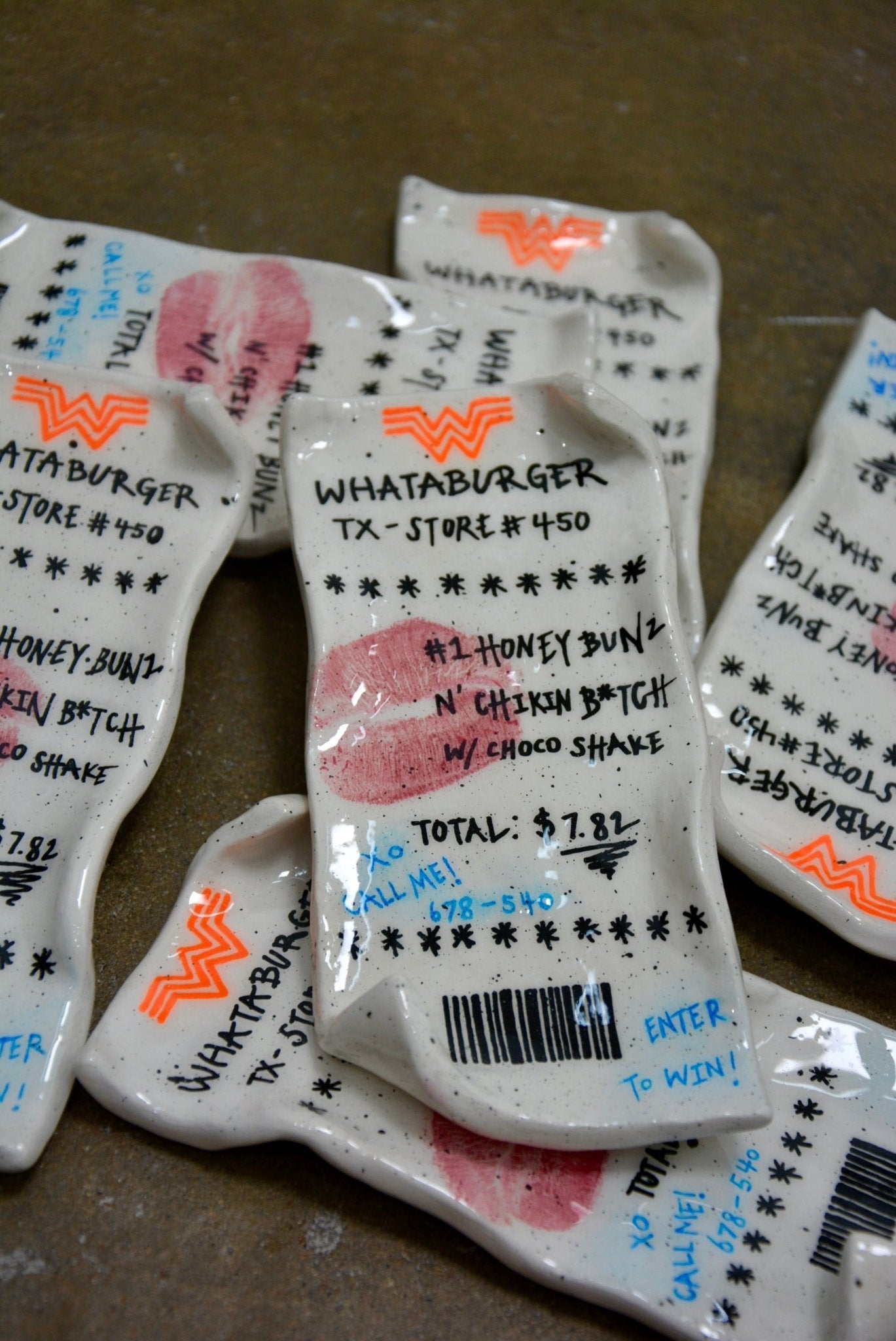 CERAMIC WHATA B “RECEIPT”