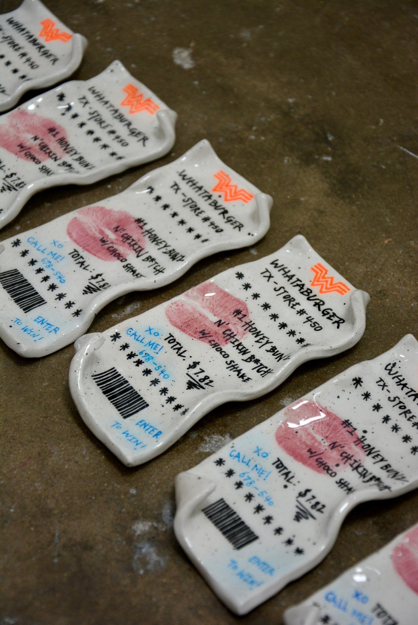 CERAMIC WHATA B “RECEIPT”