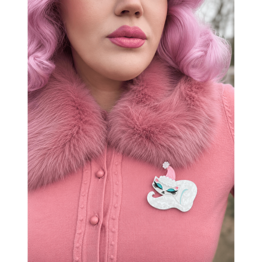 Christmas Cat Nap by Miss Fluff x Lipstick & Chrome