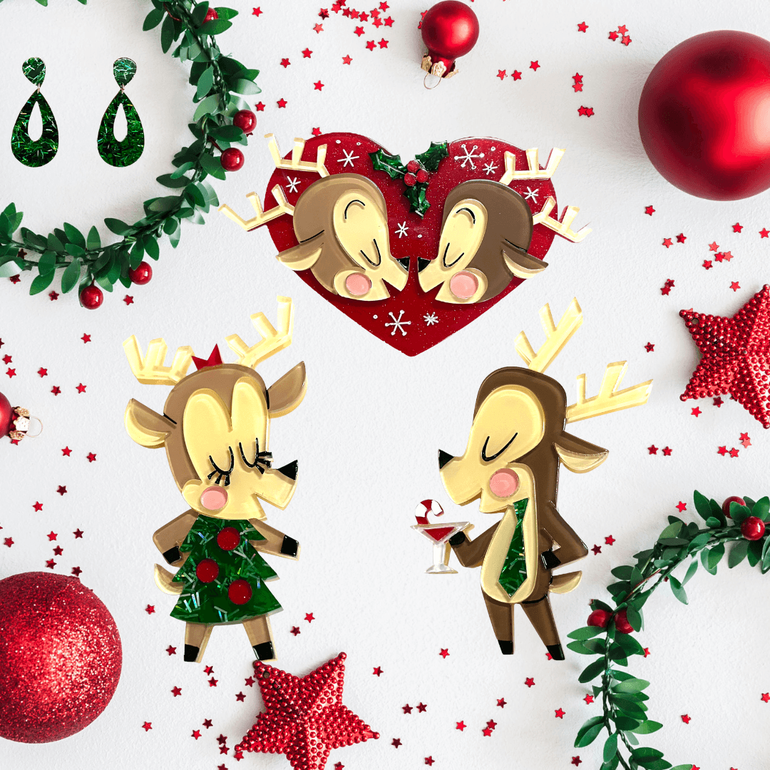 Dancer Brooch by Asia Ellington x Lipstick & Chrome Quirks!