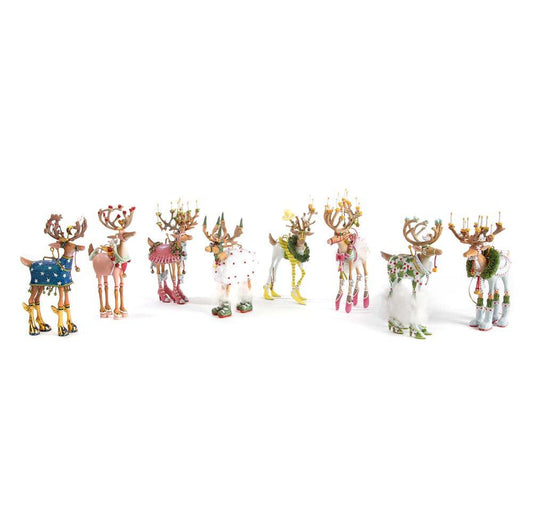 Dash Away Vixen Reindeer Ornament by Patience Brewster