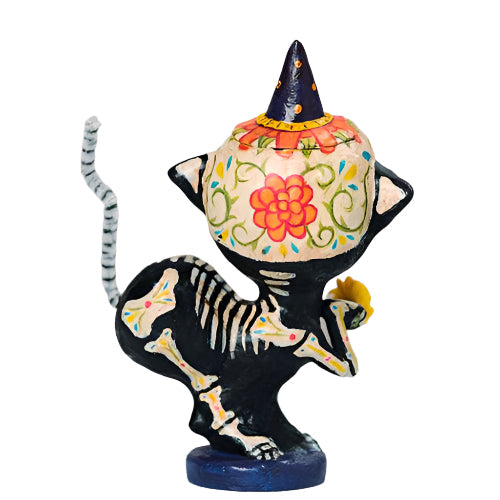 Day of the Dead Kitty Luminary Figure by Jorge de Rojas Quirks!