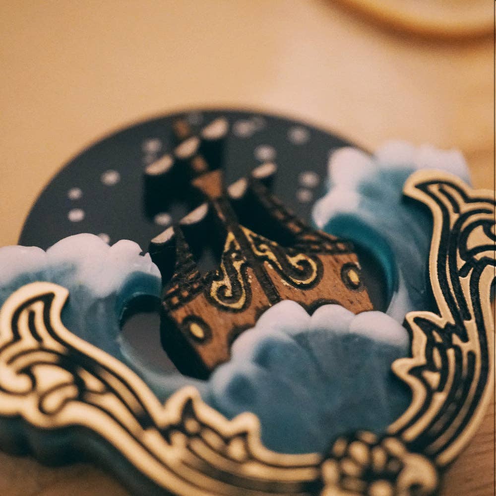 The Last Voyage Brooch by Lost Kiwi Quirks!