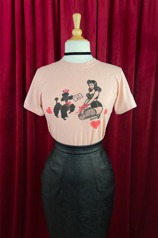 Bound To You Unisex Tee in Peach Quirks!