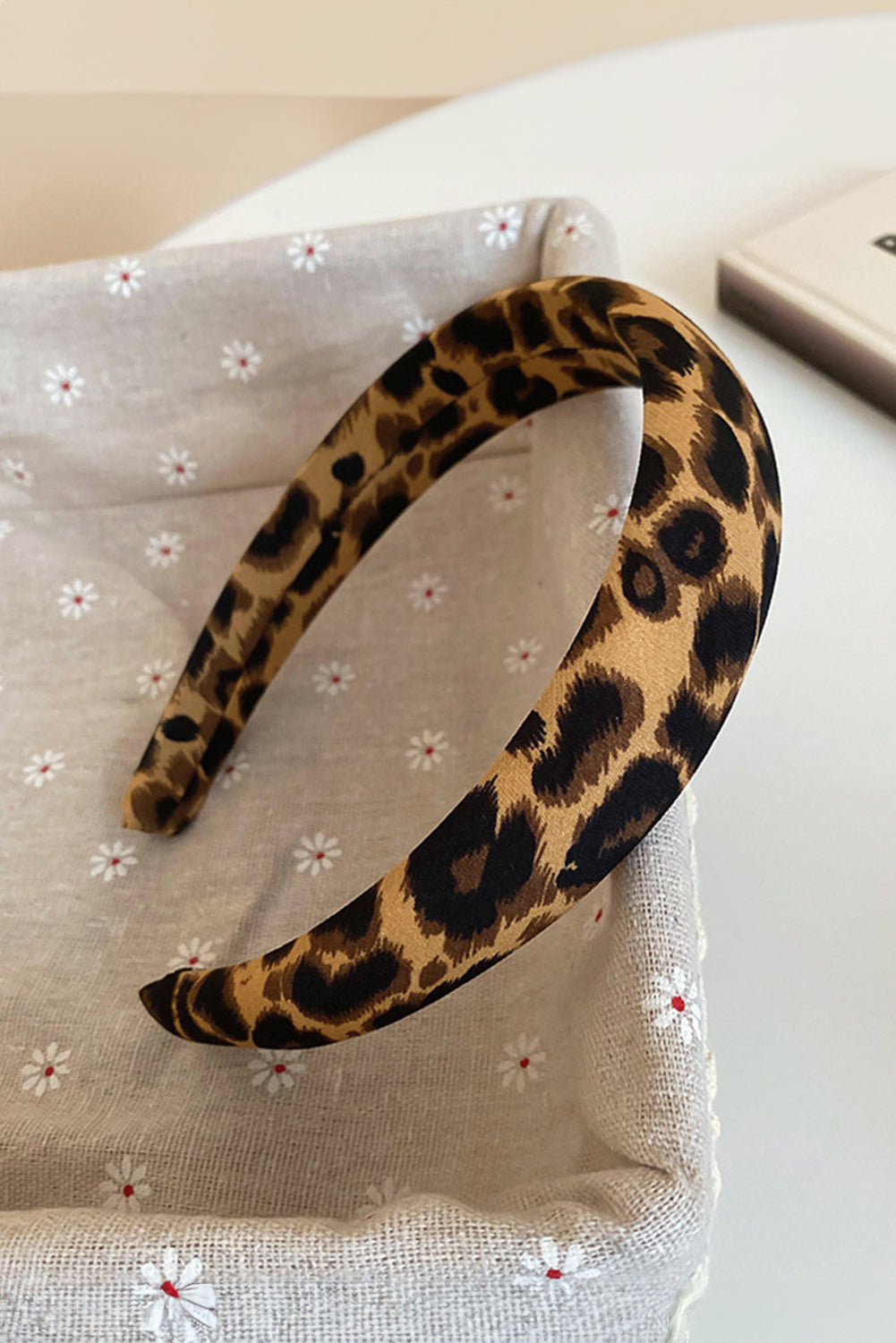 Thai Curry Leopard Print Headband