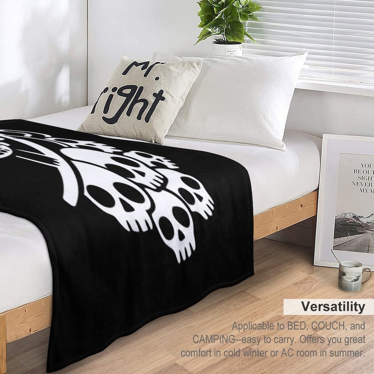 Cat Got Your Soul II Throw Blanket