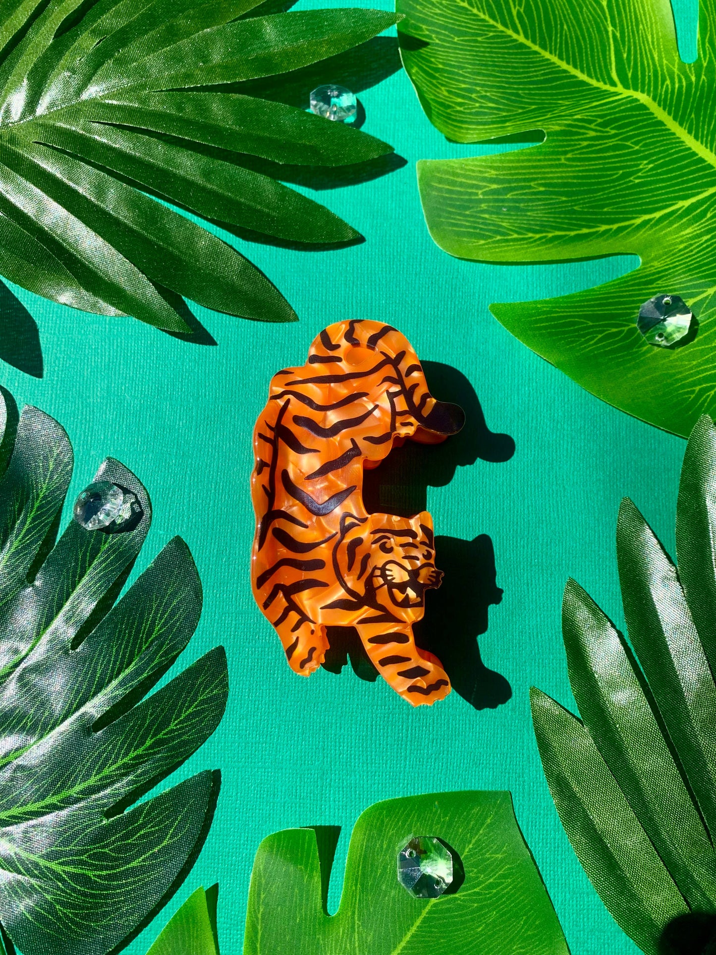 Tiger Acetate Hair Claw Quirks!